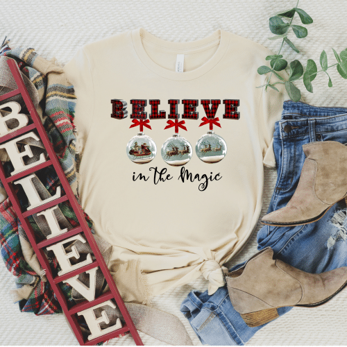 Believe In The Magic Christmas Shirt