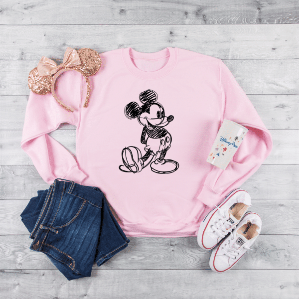 CLASSICMICKEYPINKSWEAT