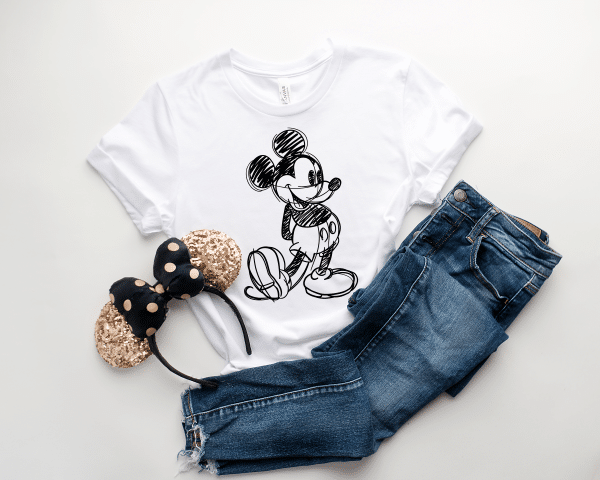 CLASSICMICKEYWHITESHIRT