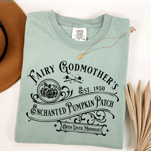 Fairy Godmother’s Enchanted Pumpkin Patch Comfort Colors Shirt