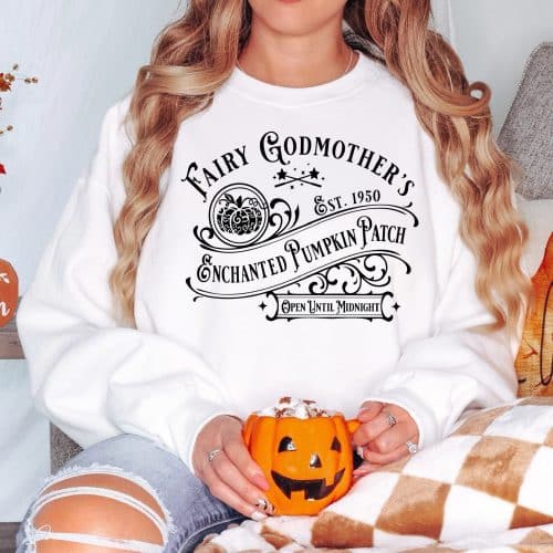 Fairy Godmother’s Enchanted Pumpkin Patch Sweatshirt