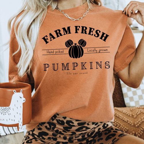 Farm Fresh Pumpkins Comfort Colors Shirt