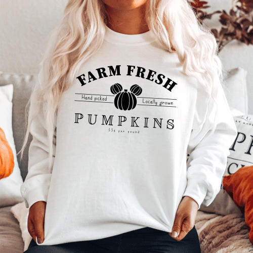 Farm Fresh Pumpkins Sweatshirt