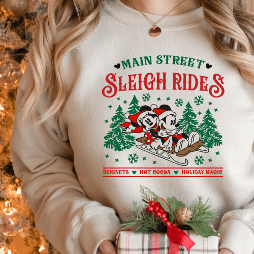 Main Street Sleigh Rides Sweatshirt