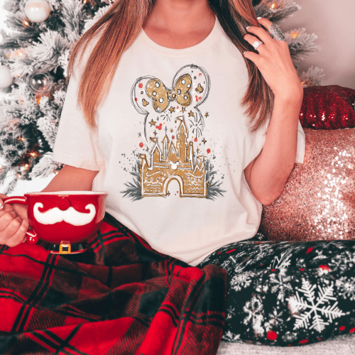 Minnie Mouse Gingerbread Christmas Shirt
