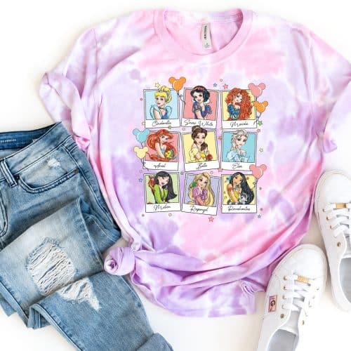 Princess Photo’s Disney Tie Dye Shirt