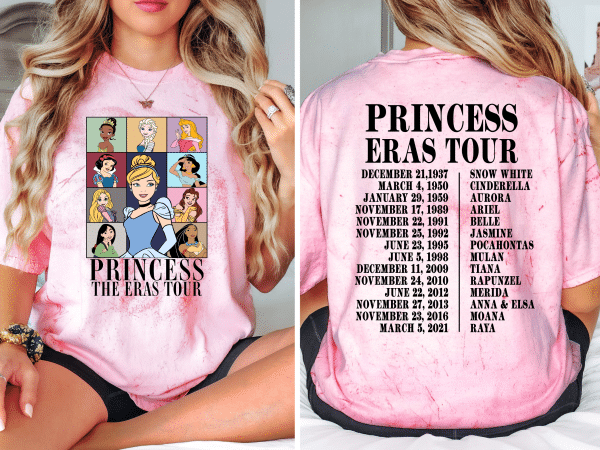 Princess Eras Tour shirt