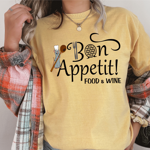 Bon Appetit Food & Wine Comfort Colors Shirt
