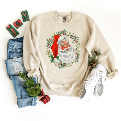 Vintage Santa Claus Sweatshirt