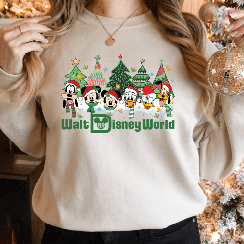 WDW Fab 6 Christmas Sweatshirt