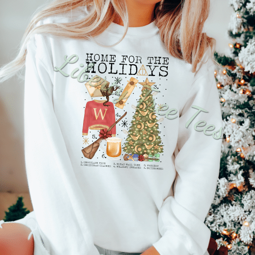 Home For The Holidays HP Christmas Sweatshirt