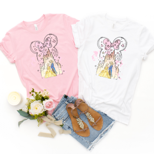 Beauty and the Beast Castle Shirt -Toddler & Youth