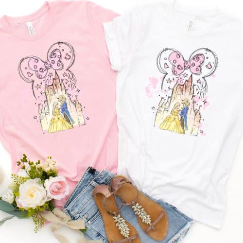 Beauty and the Beast Castle Shirt -Toddler & Youth