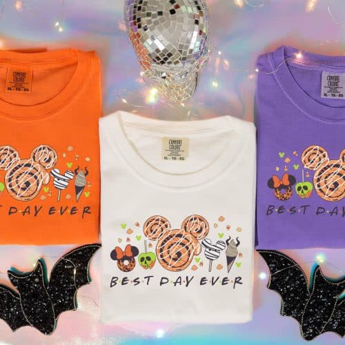 Best Day Ever Halloween Snacks Comfort Colors Shirt