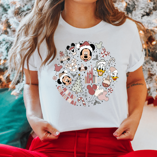 Disney Christmas Circle Shirt