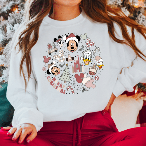 Disney Christmas Circle Sweatshirt