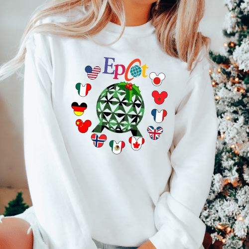 Epcot Christmas Sweatshirt