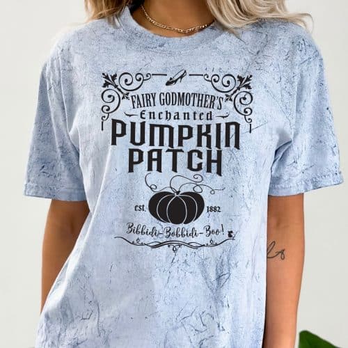 Fairy Godmother’s Enchanted Pumpkin Patch Comfort Colors Colorblast Shirt