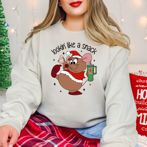 Lookin’ Like A Snack Gus Christmas Sweatshirt