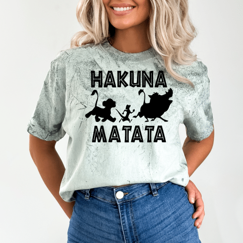 Hakuna Matata Comfort Colors Colorblast Shirt