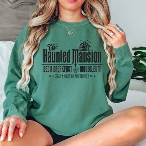 The Haunted Mansion Comfort Colors Sweatshirt