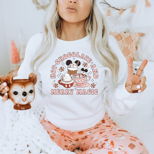 Hot Chocolate and Merry Magic Sweatshirt