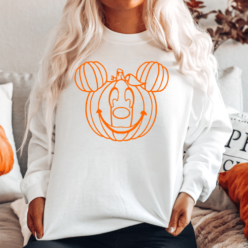Mickey Pumpkin Sweatshirt
