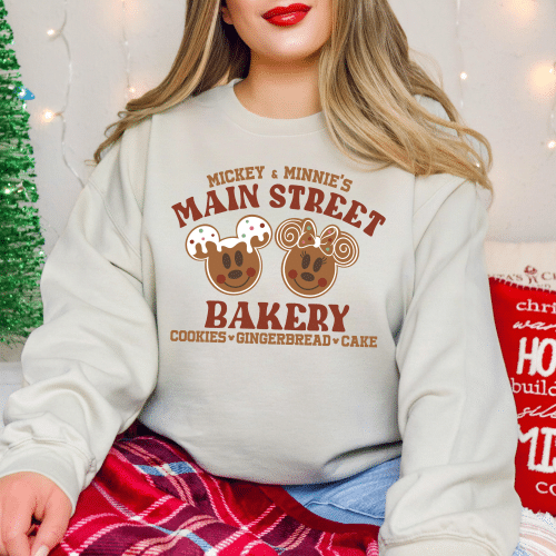 Mickey & Minnie’s Main Street Bakery Sweatshirt