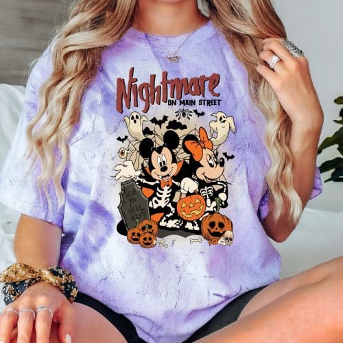 Nightmare On Main Street Comfort Colors Colorblast Shirt