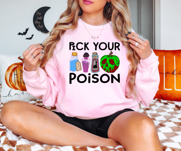 PICKYOURPOISONPINKSWEAT