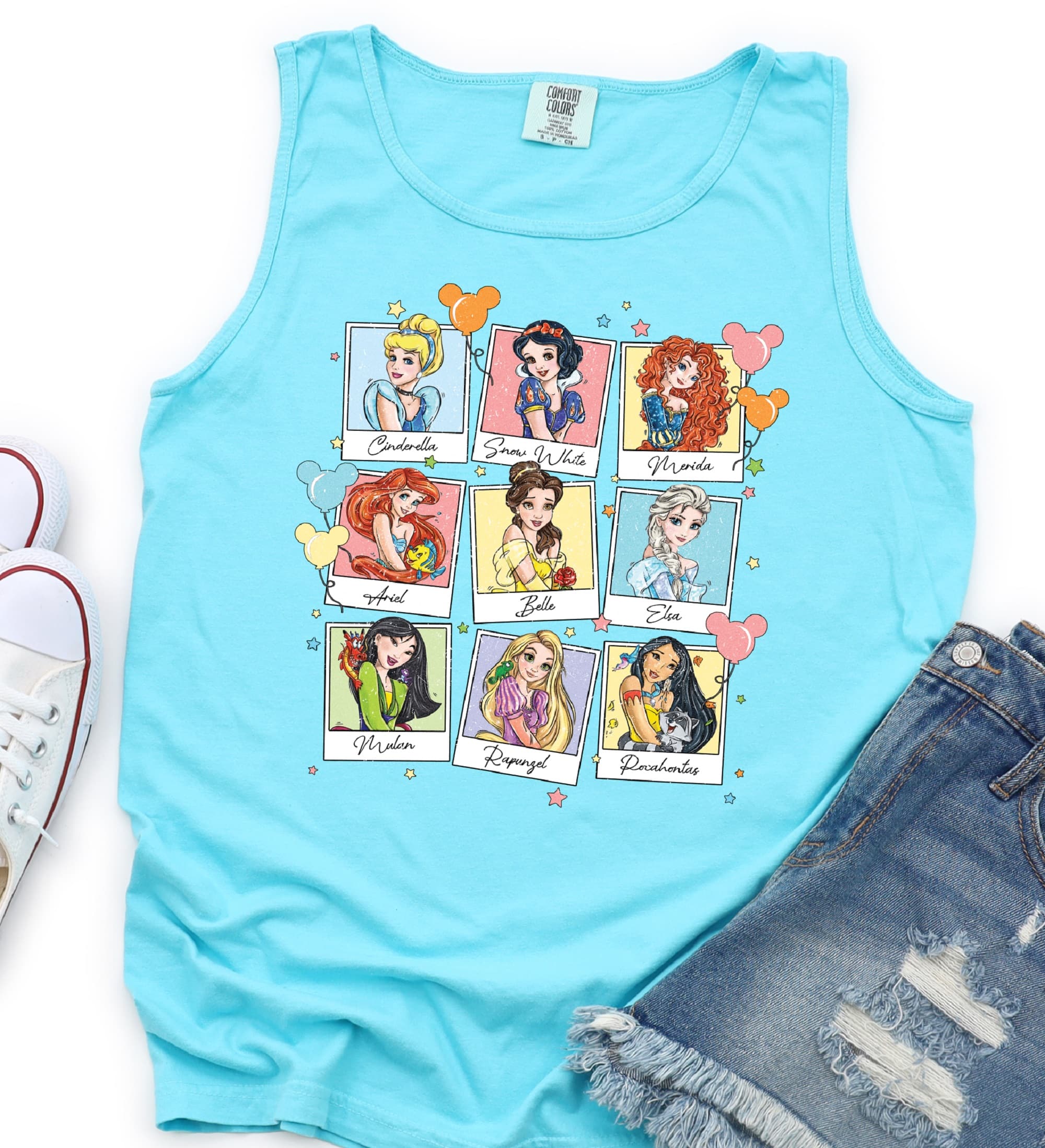 Disney Princess Photo's Tank top