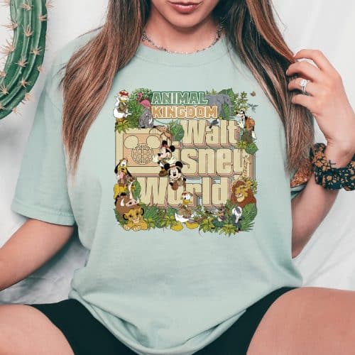 Retro Walt Disney World Animal Kingdom Comfort Colors Shirt