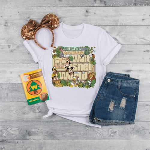 Retro Walt Disney World Animal Kingdom Shirt -Toddler & Youth