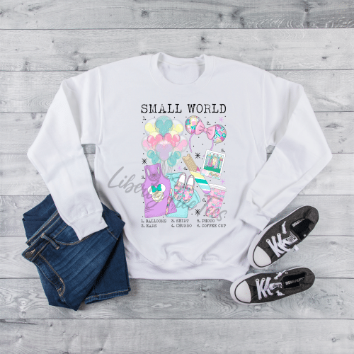 Small World Chart Sweatshirt- Youth