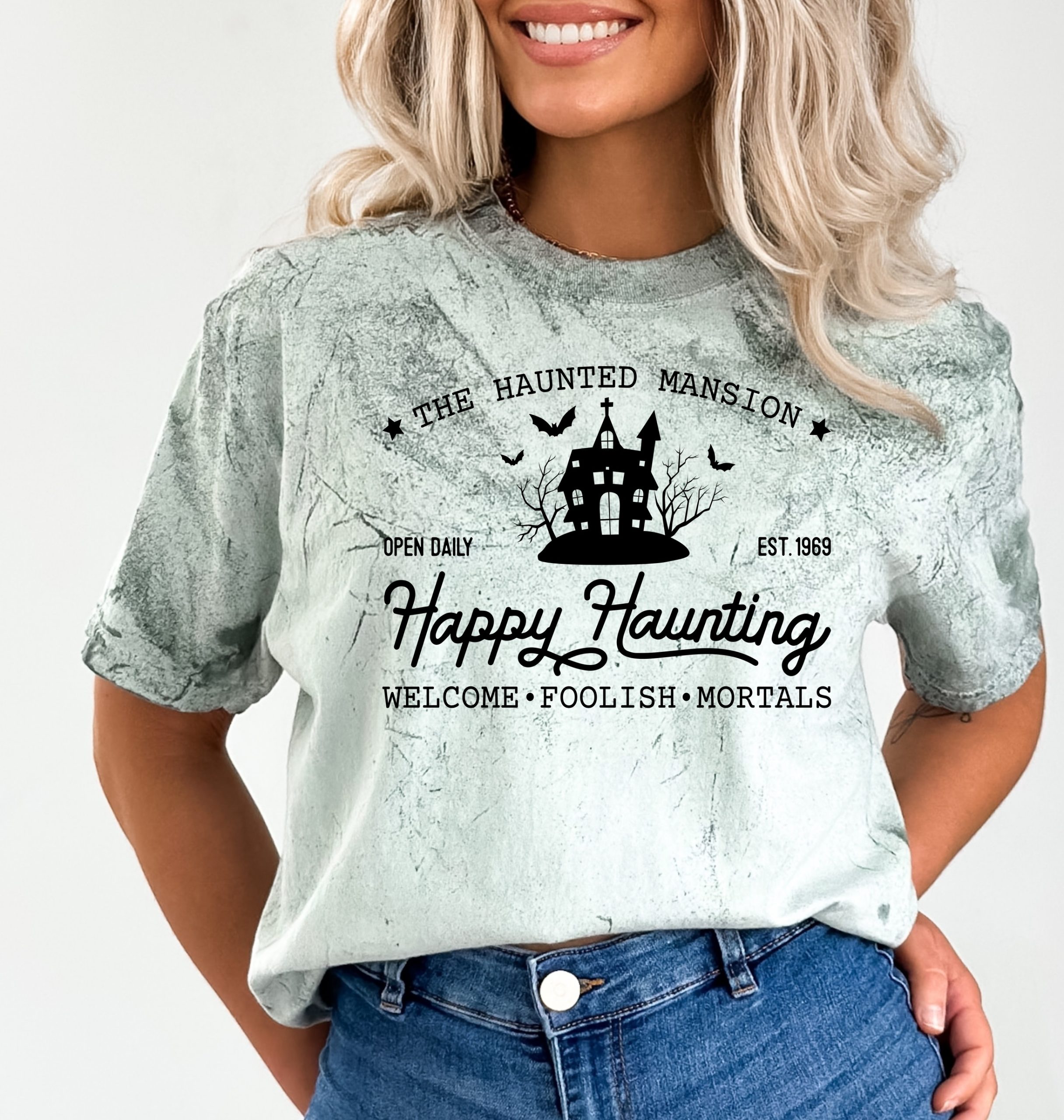 The Haunted Mansion Happy Haunting shirt