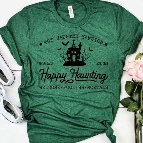 The Haunted Mansion Happy Haunting Shirt