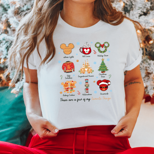 These Are A Few Of My Favorite Things Christmas Shirt