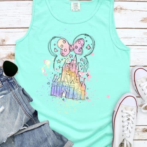 Minnie Mouse Castle Tank