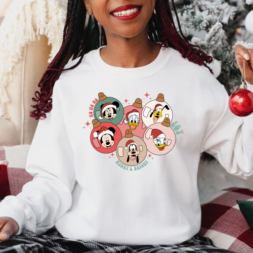 Mickey & Friends Ornament Sweatshirt