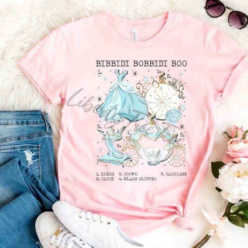 Bibbidi Bobbidi Boo Chart Shirt