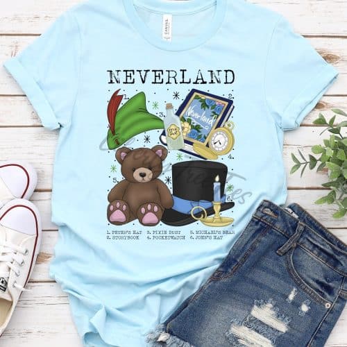 Neverland Chart Shirt