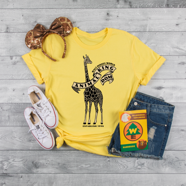 Animal Kingdom Giraffe shirt