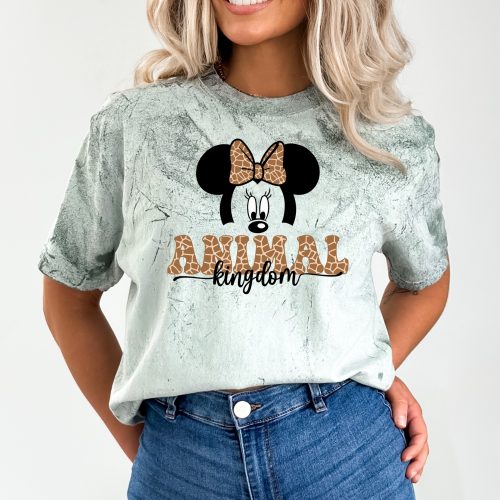 Mickey or Minnie Animal Kingdom Comfort Colors Colorblast Shirt