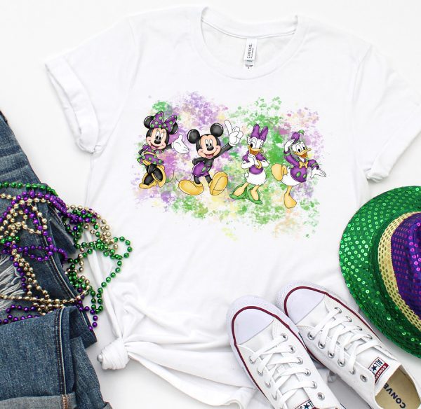 Fab 4 Mardi Gras shirt