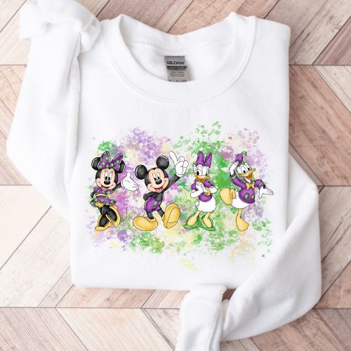 Fab 4 Mardi Gras Sweatshirt