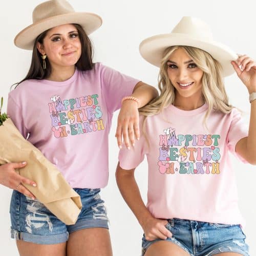 Happiest Besties On Earth Shirt