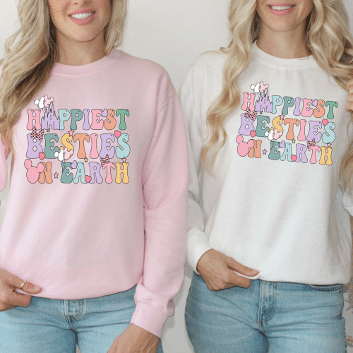 Happiest Besties On Earth Sweatshirt