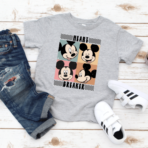 Heartbreaker Mickey Valentine’s Day Shirt -Toddler & Youth