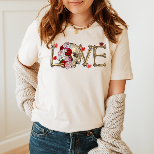 LOVE Skeleton Shirt