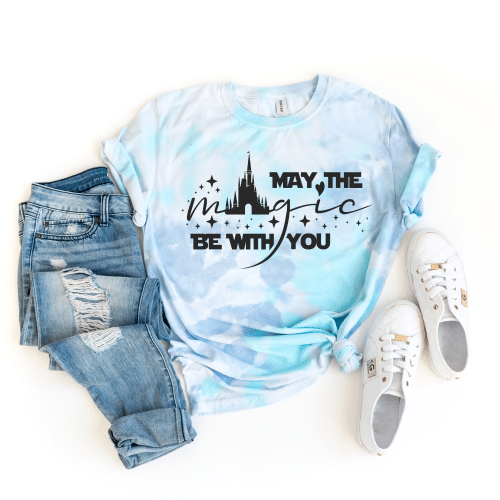 May The Magic Be With You Tie Dye Shirt